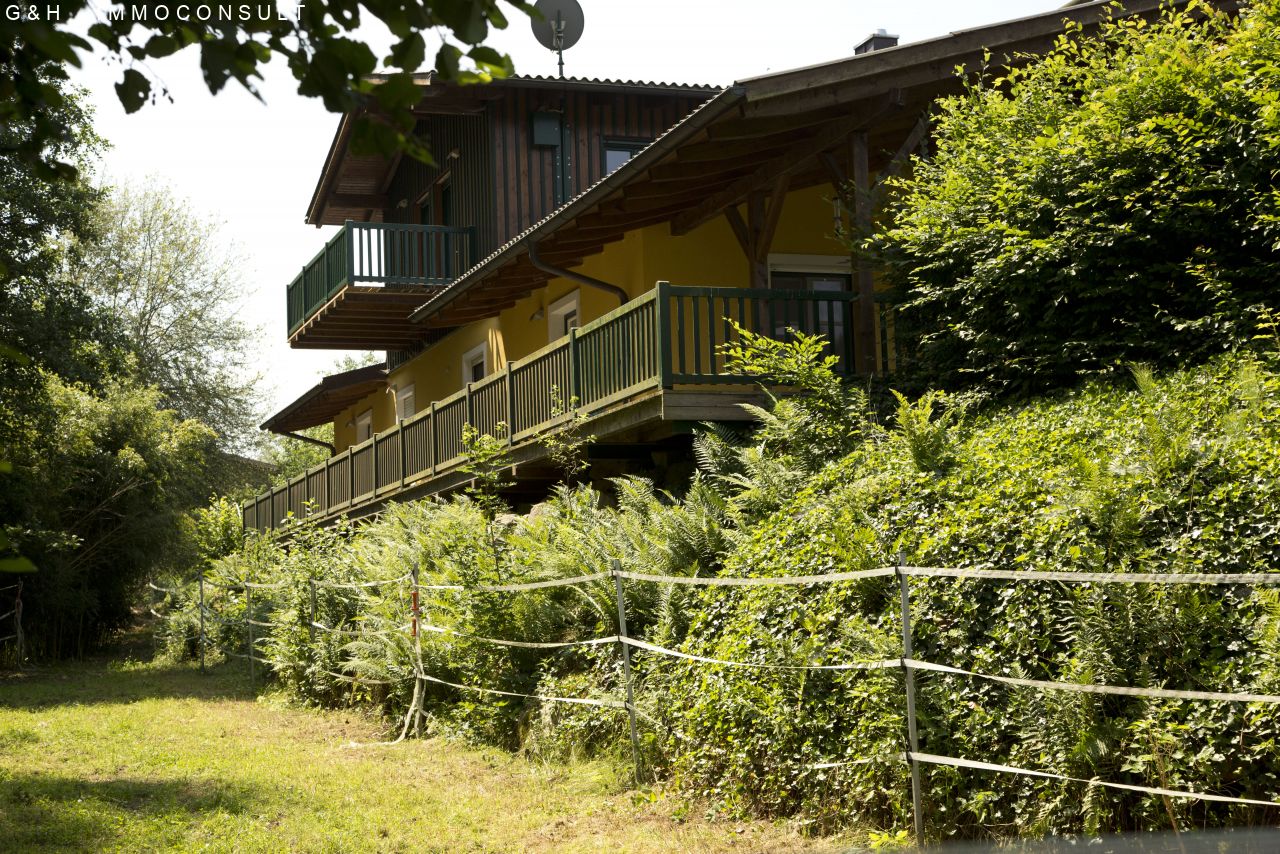 Landhaus/Ansicht Rückseite/Weide 