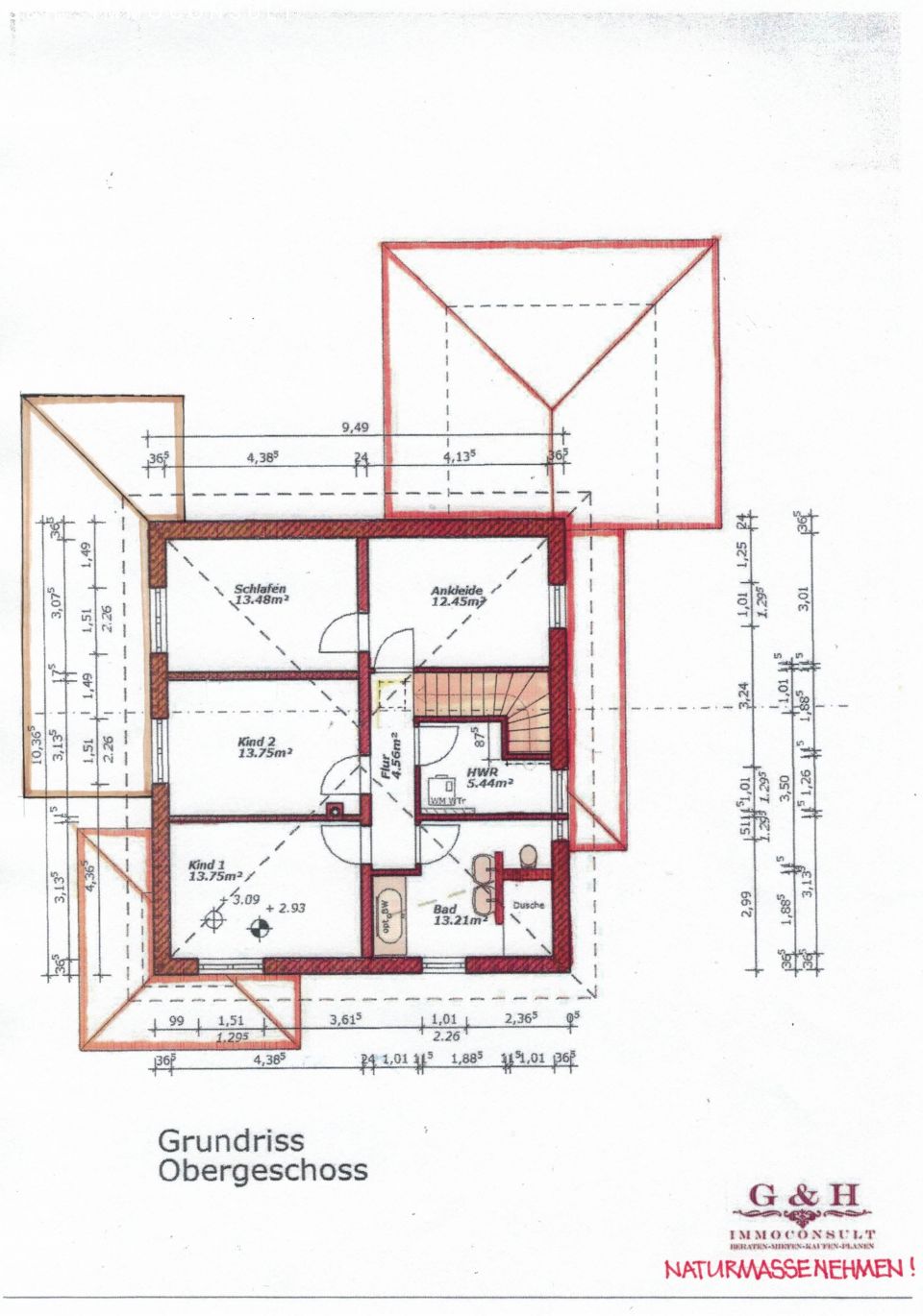 Grundrissplan OG