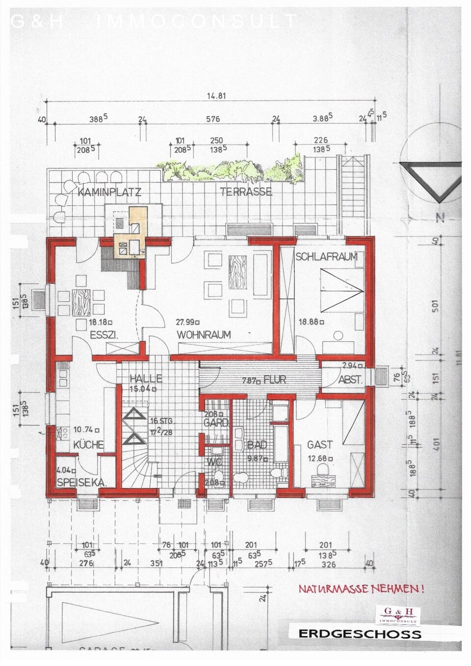 Grundrissplan EG