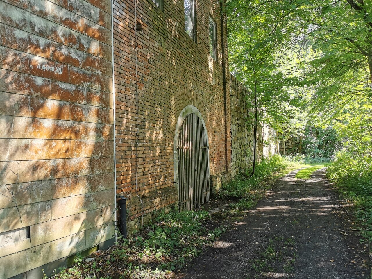 unterer Zufahrtsweg Gewölbekeller