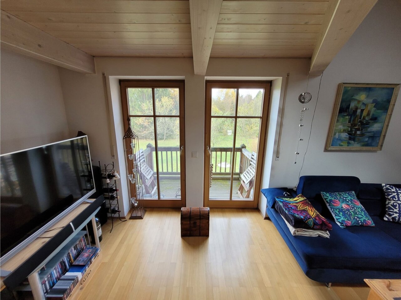 heller Wohnraum/Ausgang Balkon heller Wohnraum/Ausgang Balkon