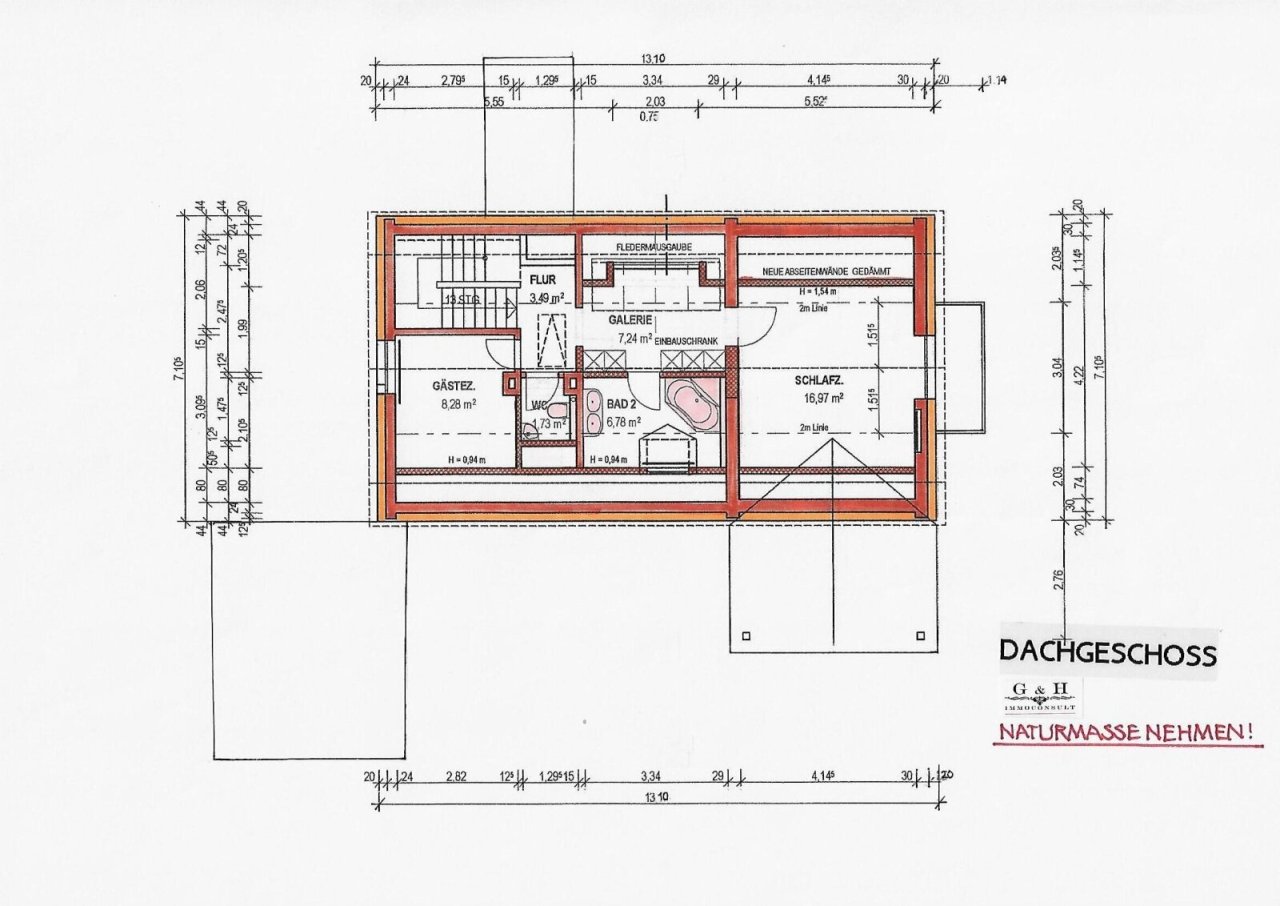 Grundriss-Skizze DG Grundriss-Skizze DG