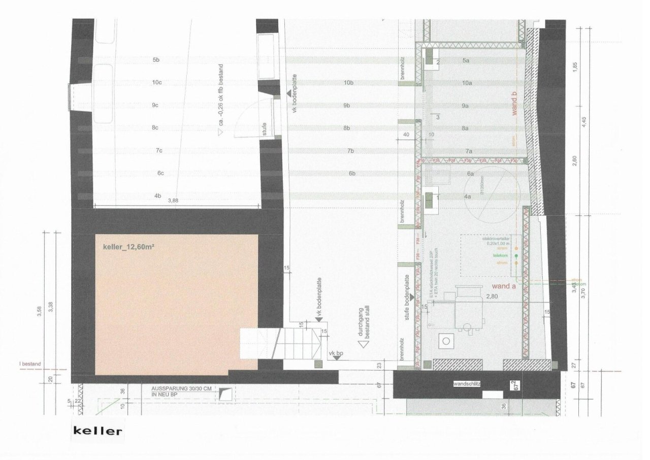Grundriss Keller Grundriss Keller