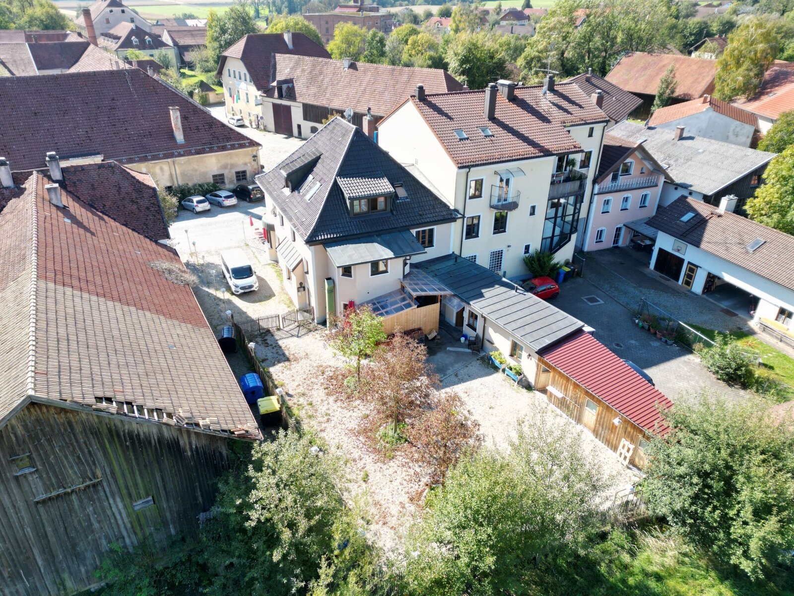 Ansicht Biergarten