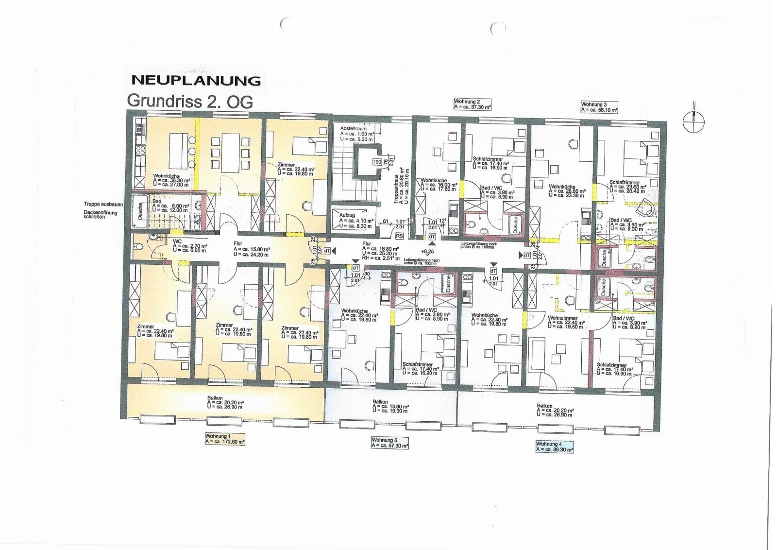 Neuplanung 2.OG Neuplanung 2.OG