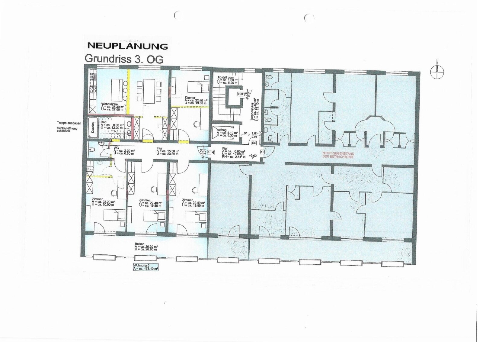Neuplanung 3.OG Neuplanung 3.OG