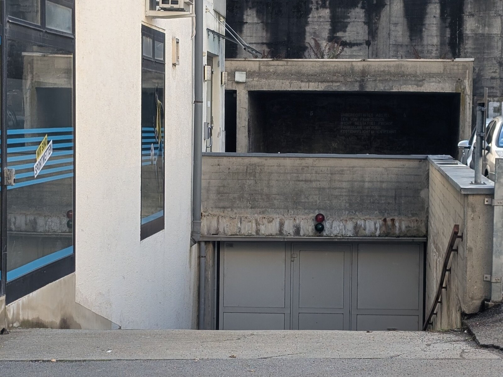 Einfahrt Tiefgarage Einfahrt Tiefgarage