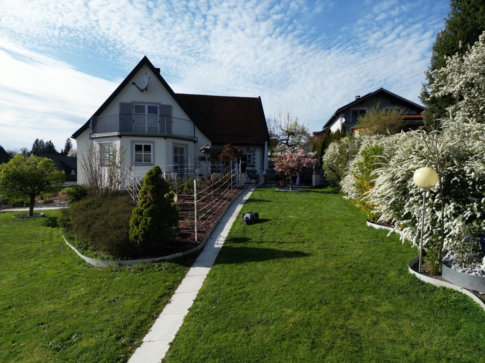 herrlicher Gartenbereich