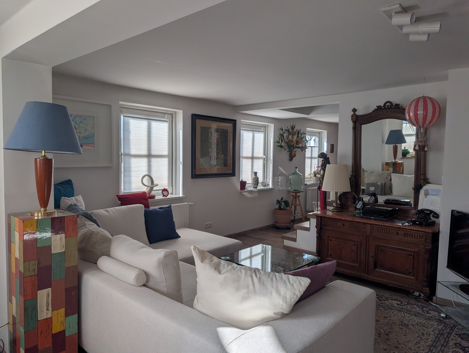 lichtdurchfluteter Wohnbereich/EG