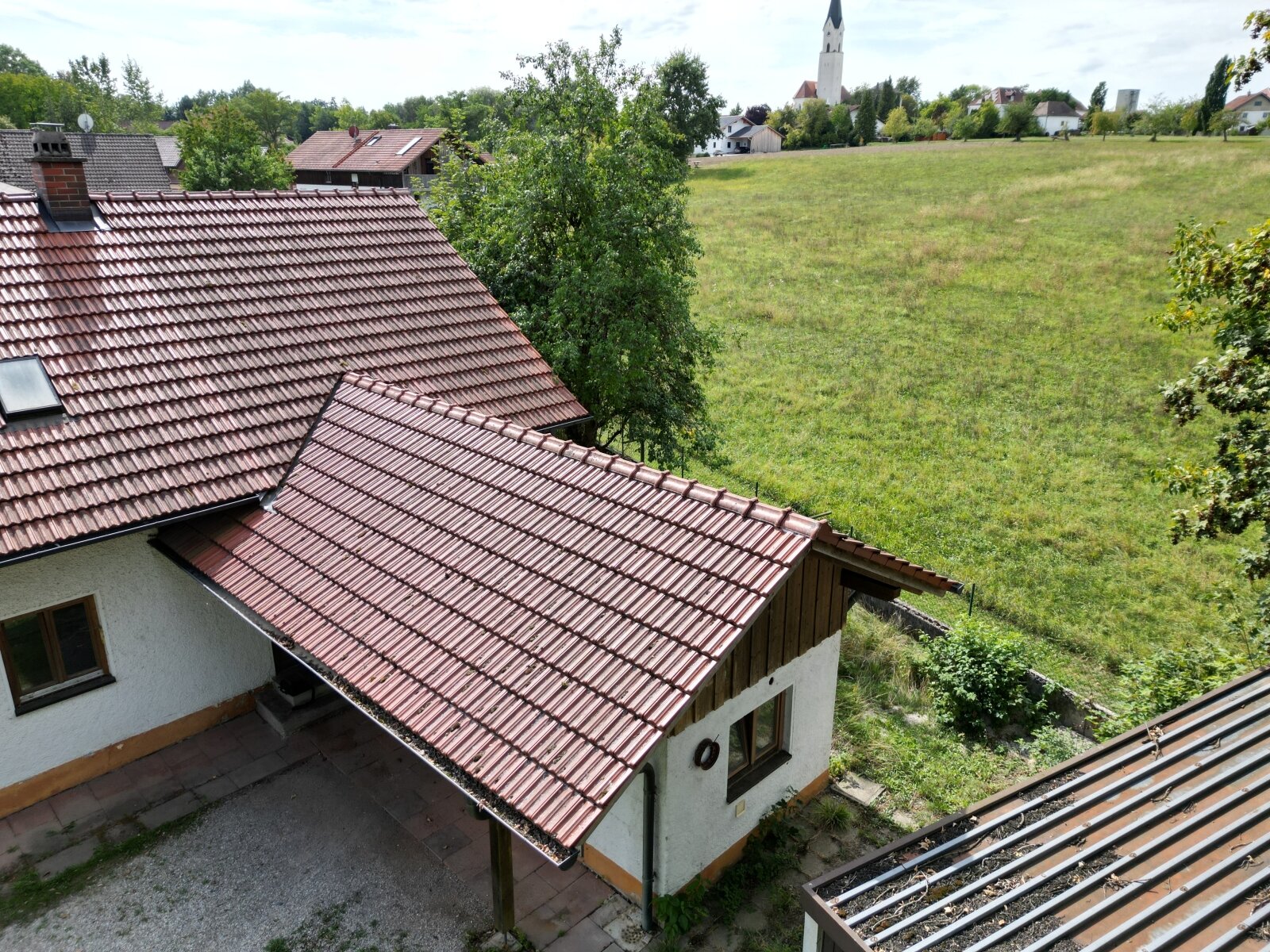 Draufsicht Dach/Anbau Draufsicht Dach/Anbau